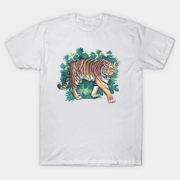 Jungle Cat T-Shirt by GnarlyBones